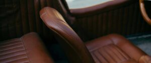 Ledersitz Aufbereitung - Ledersitz eines alten Oldtimers