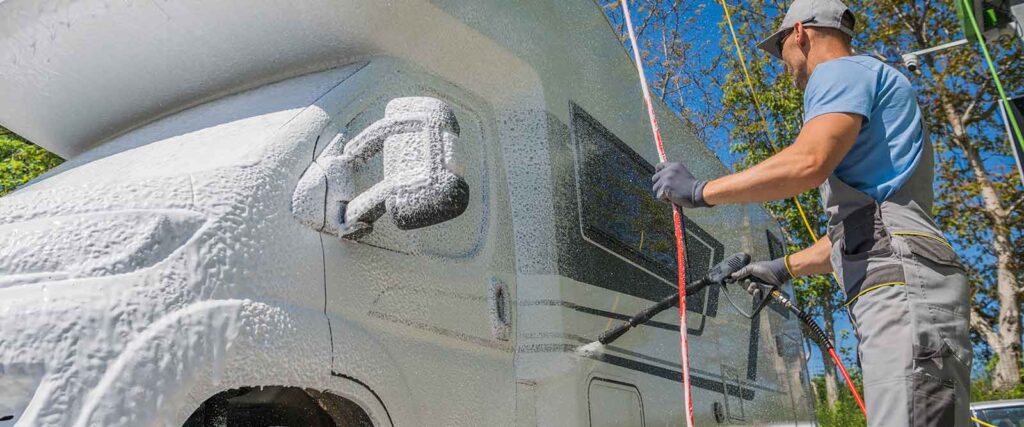 Wohnmobil richtig waschen