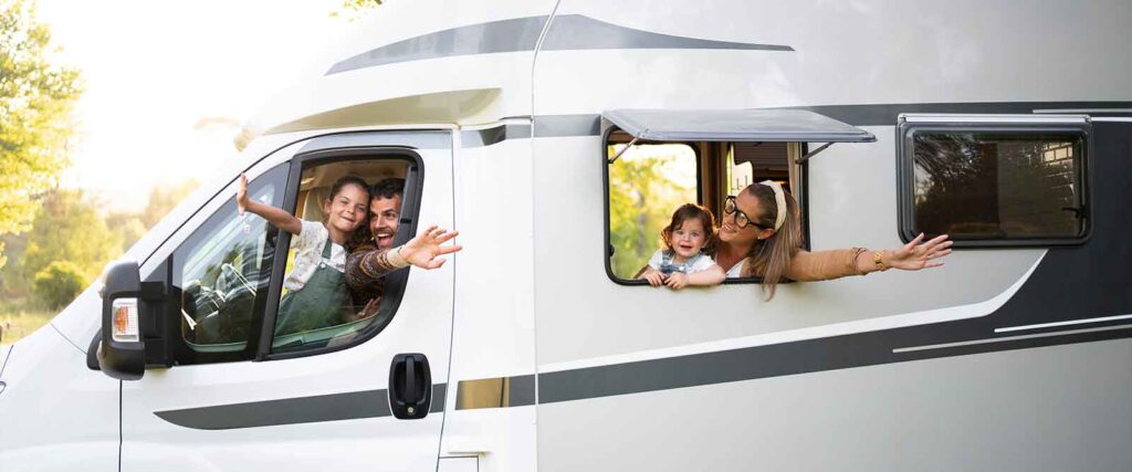 Wohnwagen Dach reinigen